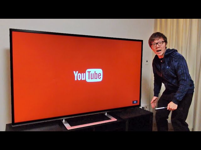 The first TV in 7 years has arrived! Toshiba 4K REGZA! - YouTube