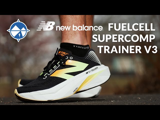 New Balance FuelCell SuperComp Trainer v3 First Run Review - YouTube