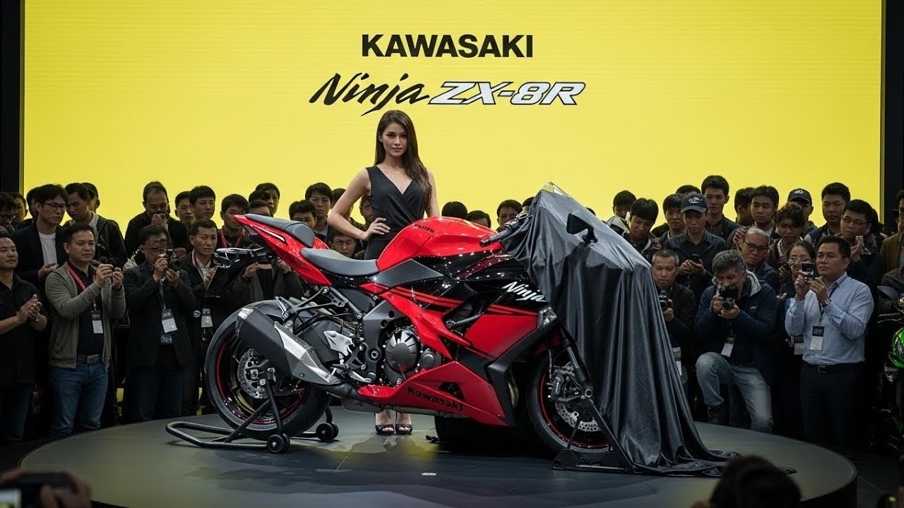 2026 Kawasaki Ninja ZX-8R First Look | Power, Performance & Pure