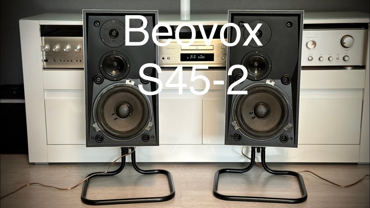 Bang & Olufsen B&O Beovox S-45-2 inside speaker Test - YouTube