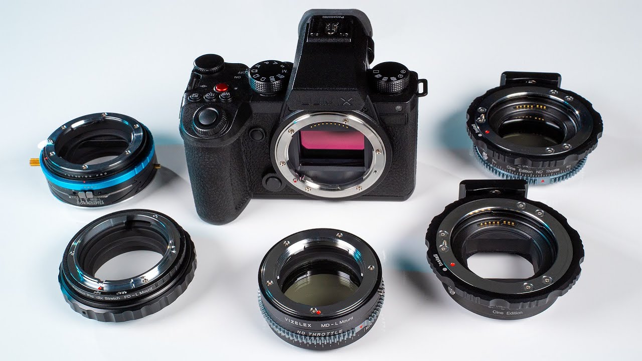 Pro Lens Adapters for the Lumix S5 IIX - YouTube