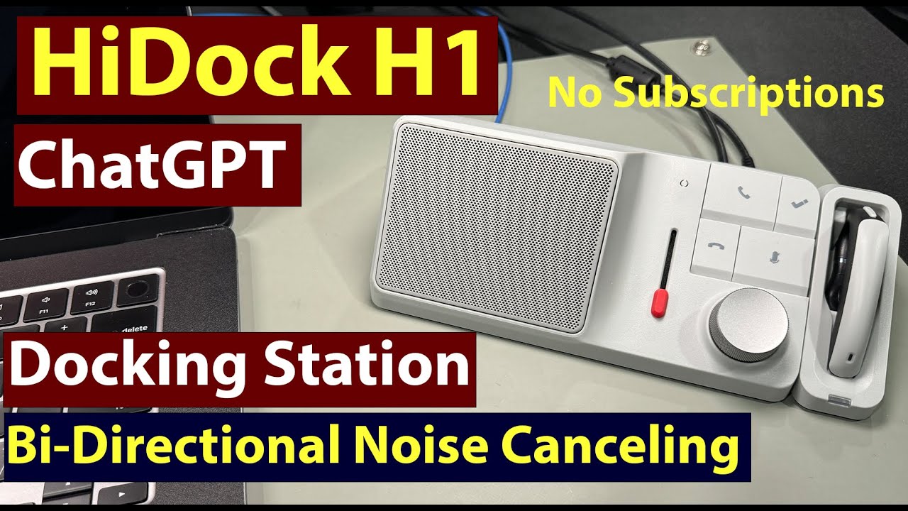 Introducing The HiDock H1 - Next-level docking Station with AI