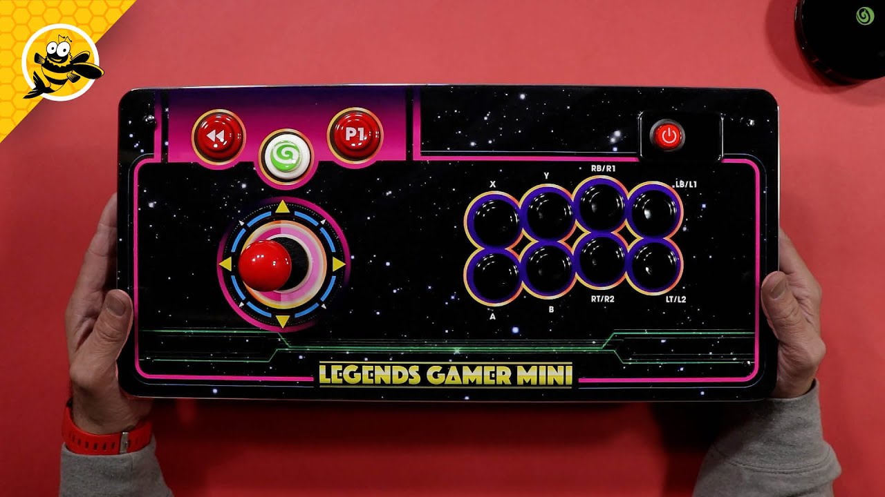 AtGames Legends Gamer Mini with 100 Built-in Games! - YouTube