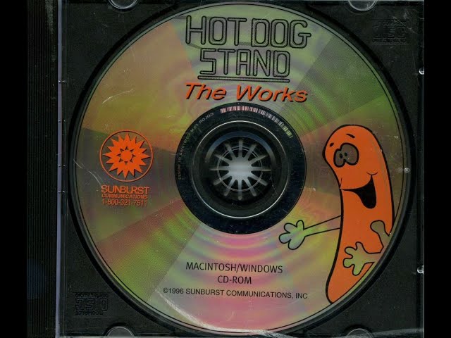 Opening To Hot Dog Stand The Works 1996 PC CD-Rom - YouTube