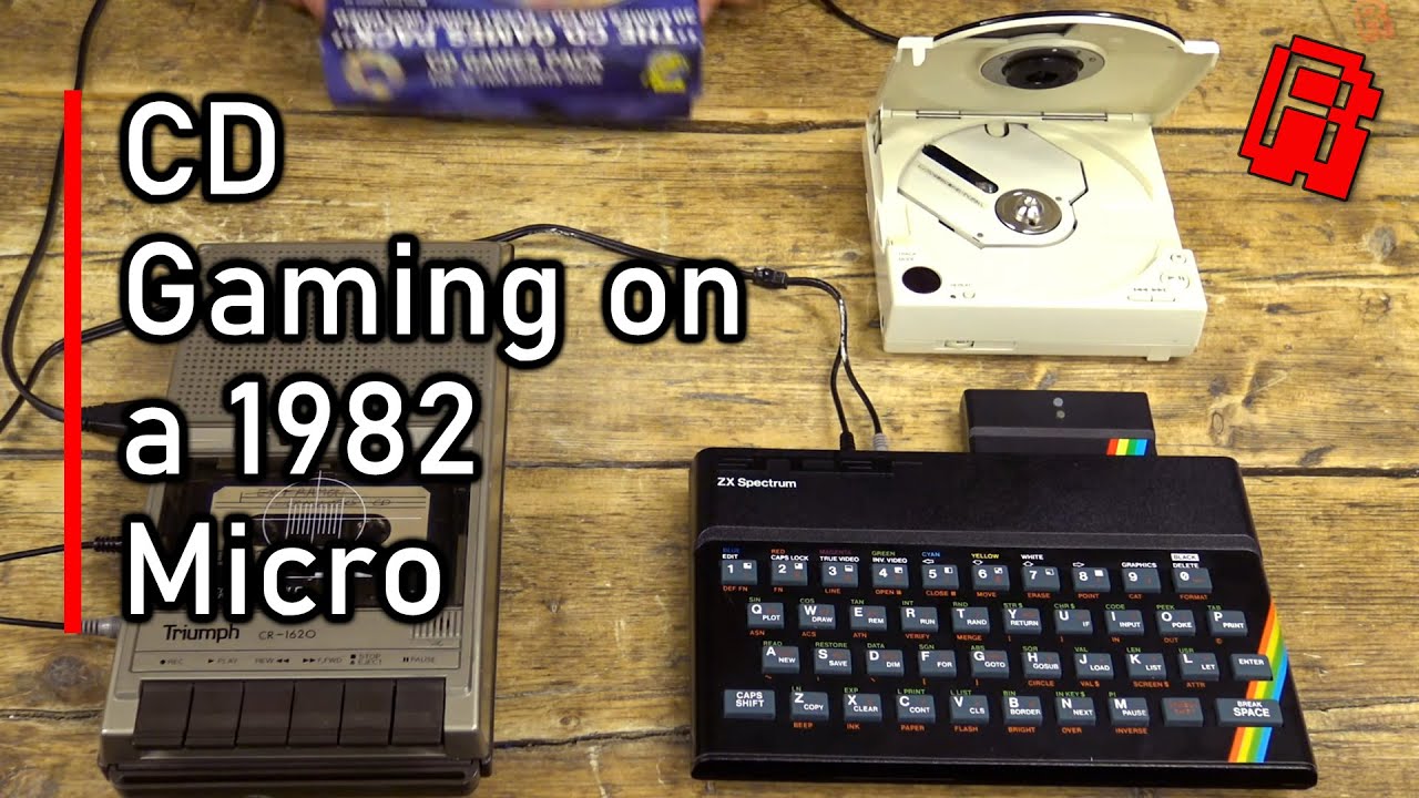 CD Games on a 1982 Micro - Codemasters CD Games Pack - YouTube