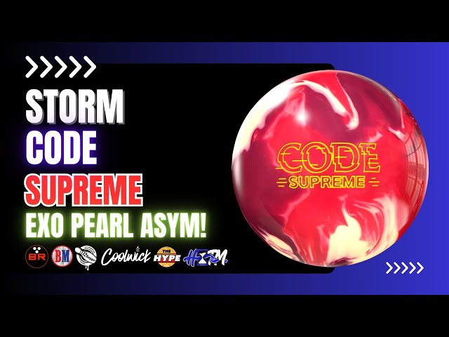 STORM * CODE SUPREME * 600RPM WARLORD THROWS ASYMMETRIC EXO PEARL
