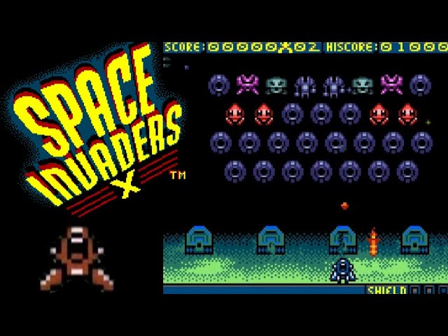 GB】スペースインベーダーX【全150面クリアまで】 - YouTube