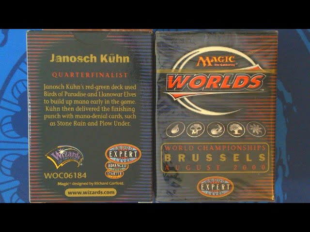 Magic Worlds 2000 World Championships Deck - Quarterfinalist