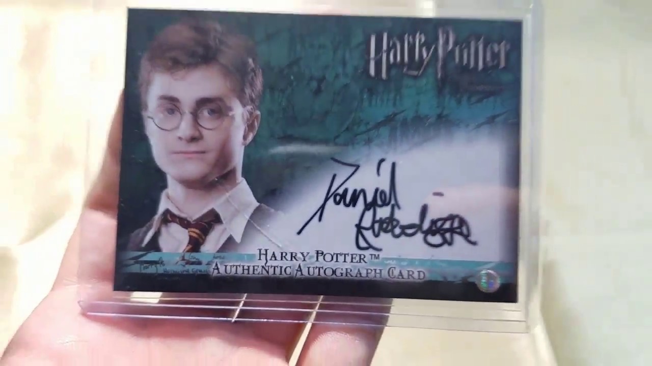 ハリーポッター HarryPotter リーマス・ルーピン 直筆サインカード