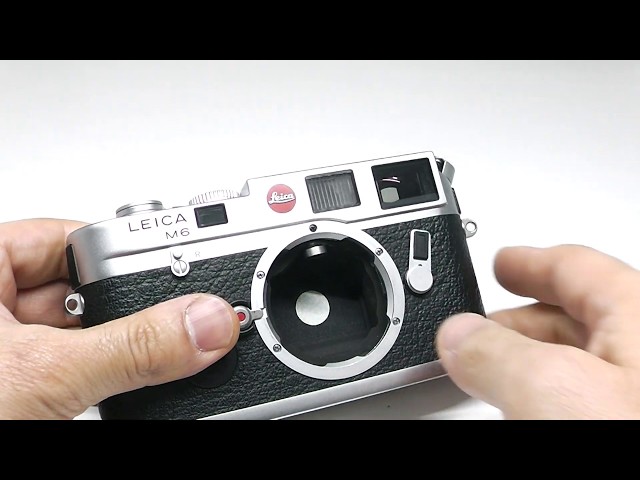 LEICA ライカ M6 クラシック 0.72 シルバー SilverChrome 1995年 - YouTube