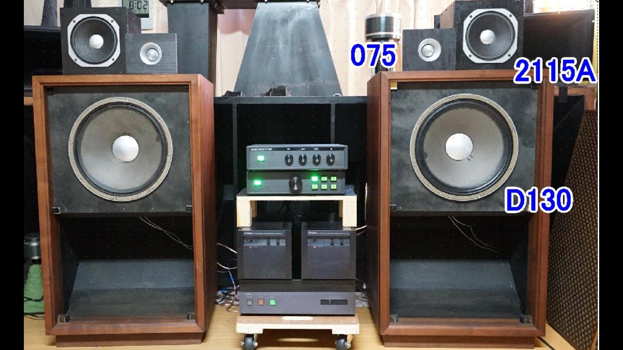 オーディオ 38cmバックロードホーンスピーカーを3Way仕様にする為