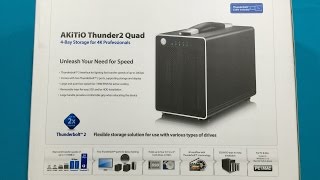 AKiTiO Thunder2 Duo Pro：MTDP-352B AKiTiO Thunder2 Duo Pro - RAID