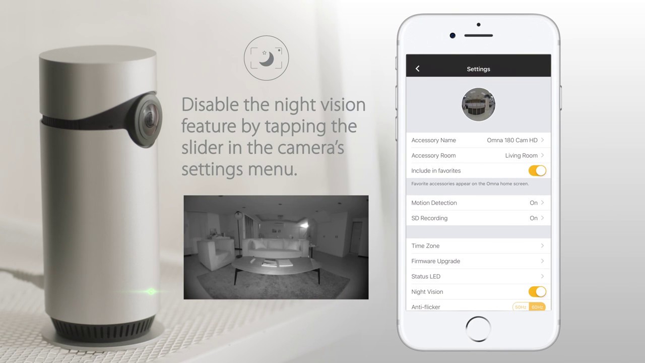 Enjoy the Omna 180 Cam HD (DSH-C310) with exciting new features