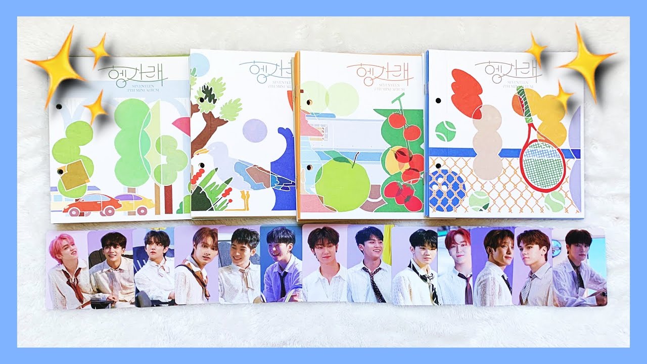 🙀✨A Wild Unboxing of Seventeen's 세븐틴 7th Mini Heng:garae
