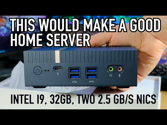 Intel i9 13900H, 32GB, & 2 2.5 GbE Nics - Chatreey IT12 Mini PC