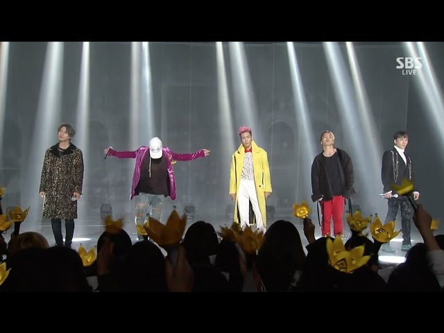BIGBANG - 'LAST DANCE' 1218 SBS Inkigayo - YouTube