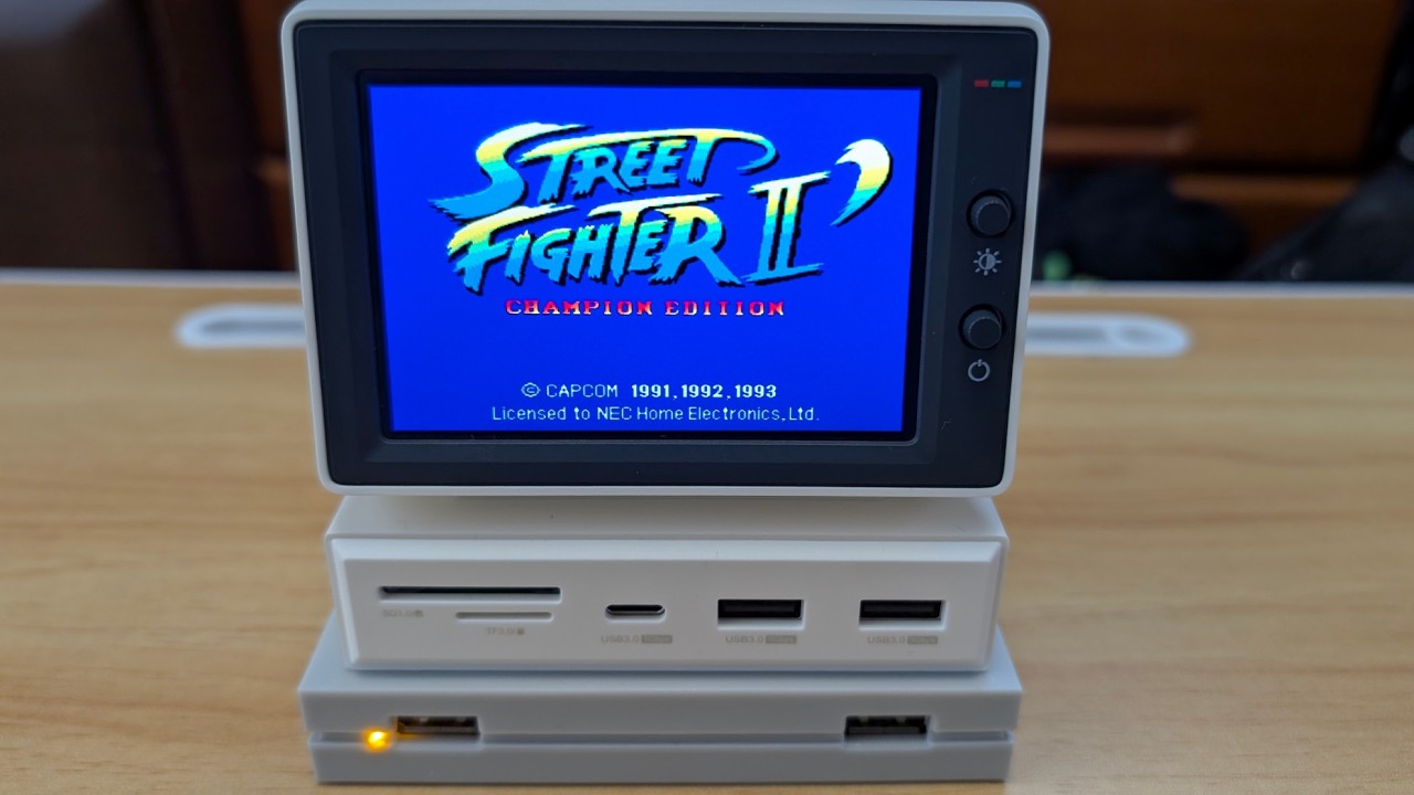 DISP] It's like a small computer! 3.5-inch IPS mini monitor