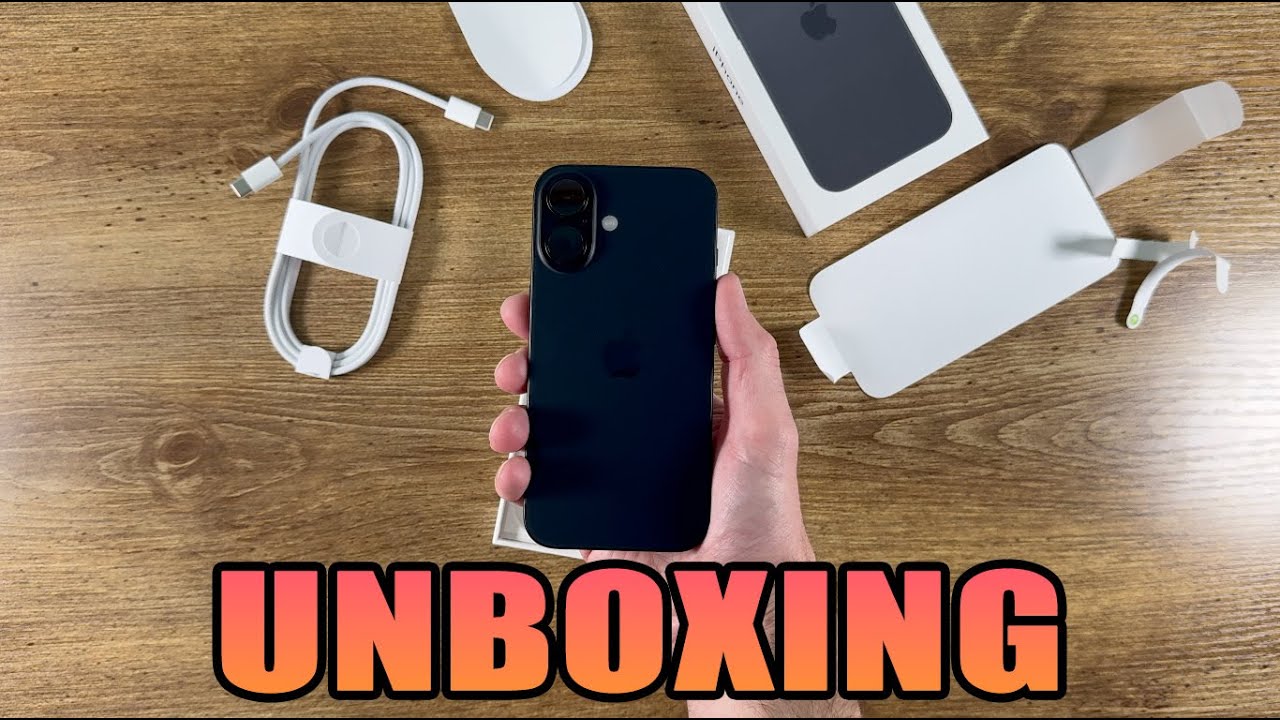 Apple iPhone 16 Unboxing: What's In The Box? - YouTube