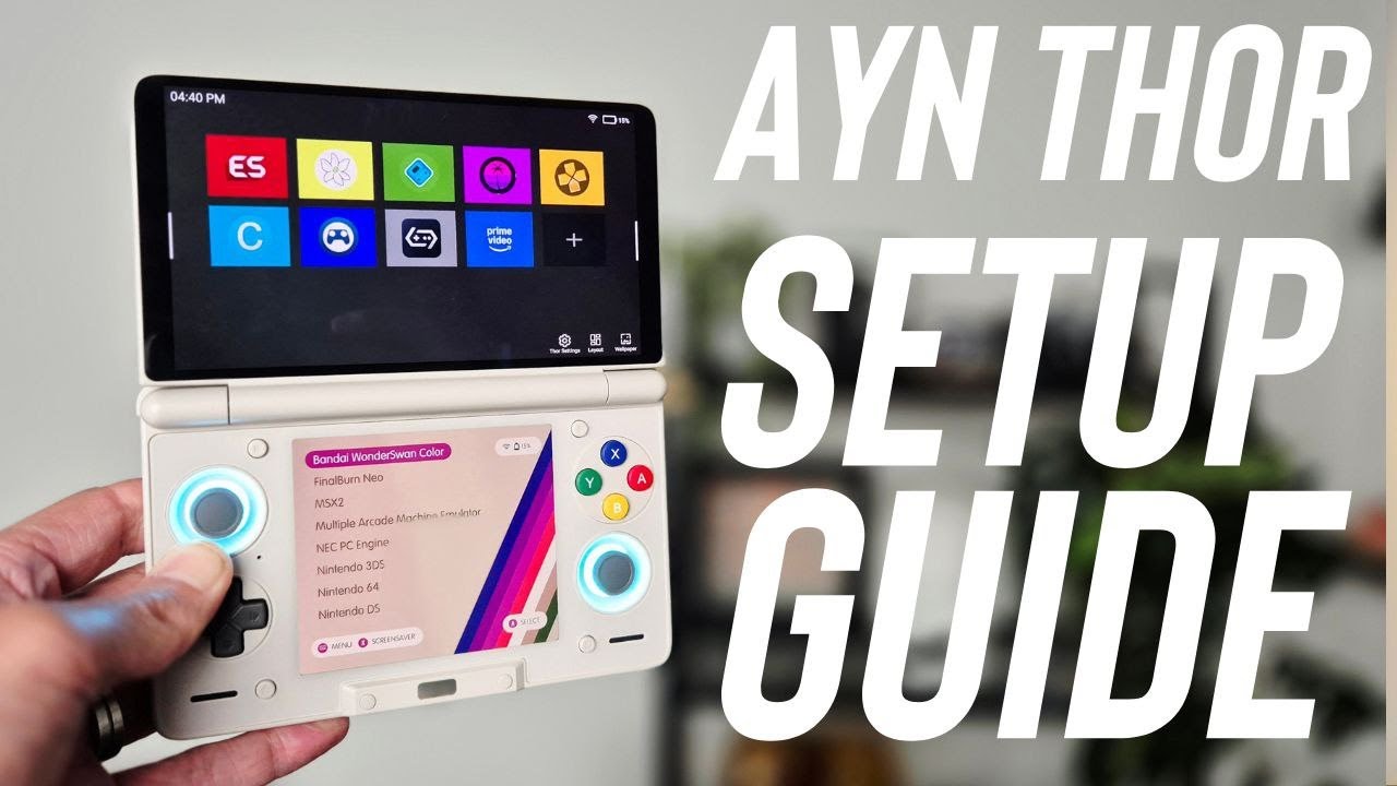 Ayn thor 1tb rainbow unboxing! - YouTube