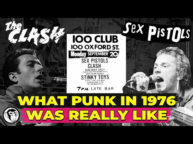 PUNK - SEX PISTOLS AND THE CLASH 1976 - REAL MEMORIES FROM THE 100