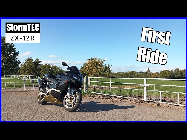 First ride on my new ZX-12R - YouTube