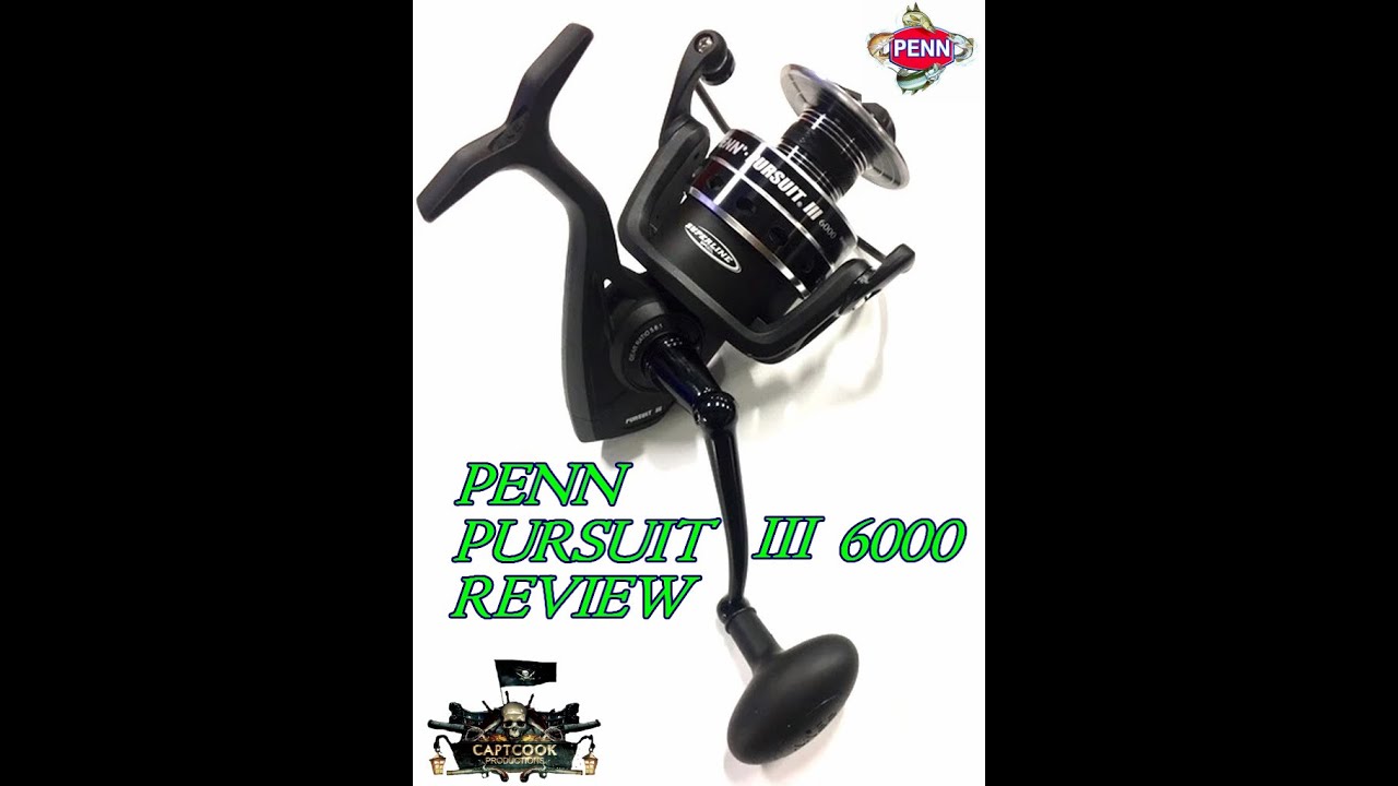 Penn Pursuit 3 Reel Review (3000 & 6000) - YouTube