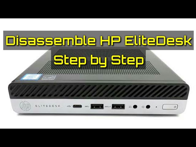 How to disassemble | Open case and cleaning step by step HP