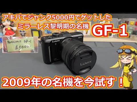 Camera] I got the LUMIX GF-1, a 15-year-old camera that is still