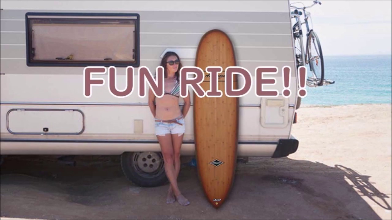 商品紹介】ミニロングボード アドバンスサーフボード - YouTube