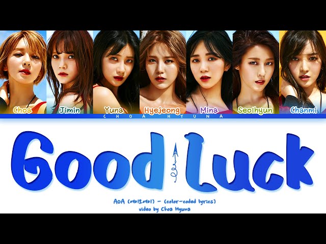 AOA チョア Good Luck イベント当選トレカ S115282957 天然