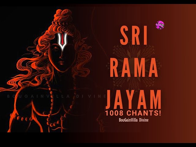 Sri Rama Jayam !!! - 1008 Times Hare Rama Hare Rama Rama Rama Hare