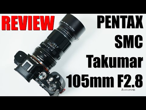 レビュー】PENTAX SMC Takumar 105mm F2.8 - YouTube