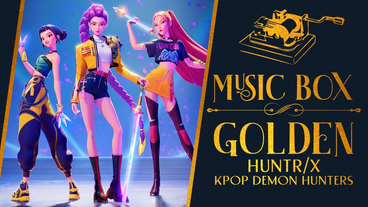 HUNTR/X - Golden (K-Pop Demon Hunters) [Music Box] - YouTube
