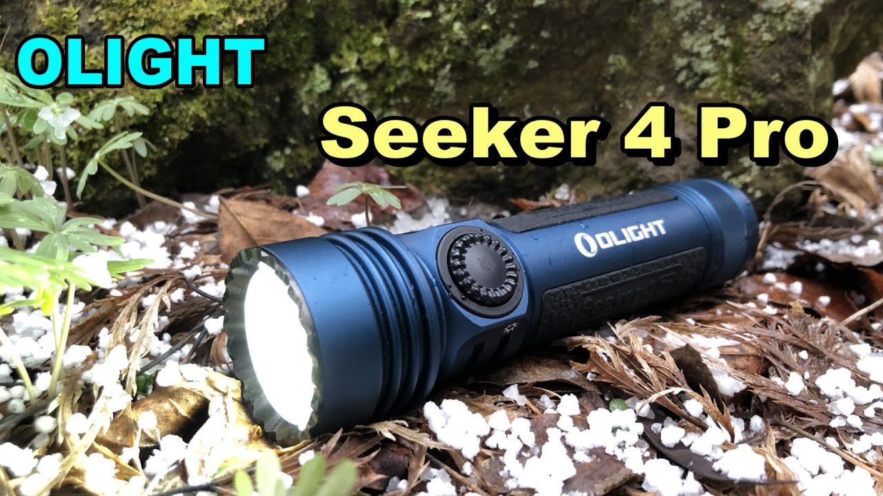 Description and usage of Seeker 4 Pro 4600 lumen LED light OLIGHT