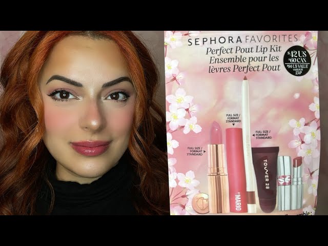 SEPHORA FAVORITES PERFECT POUT LIP KIT - YouTube