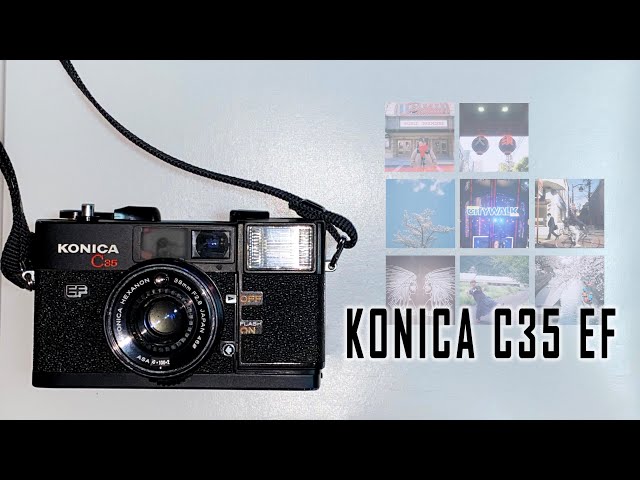 ピッカリコニカ/KONICA C35 EF作例紹介あり。 - YouTube