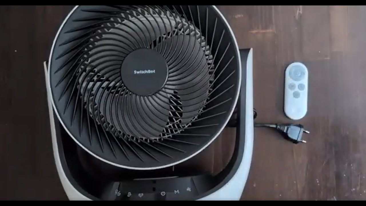 SwitchBot Battery Circulator Fan Unboxing & Close Look (no comment