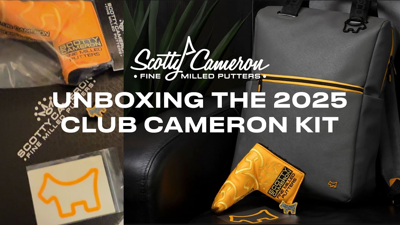Unboxing the Scotty Cameron 2025 Club Cameron Kit - YouTube