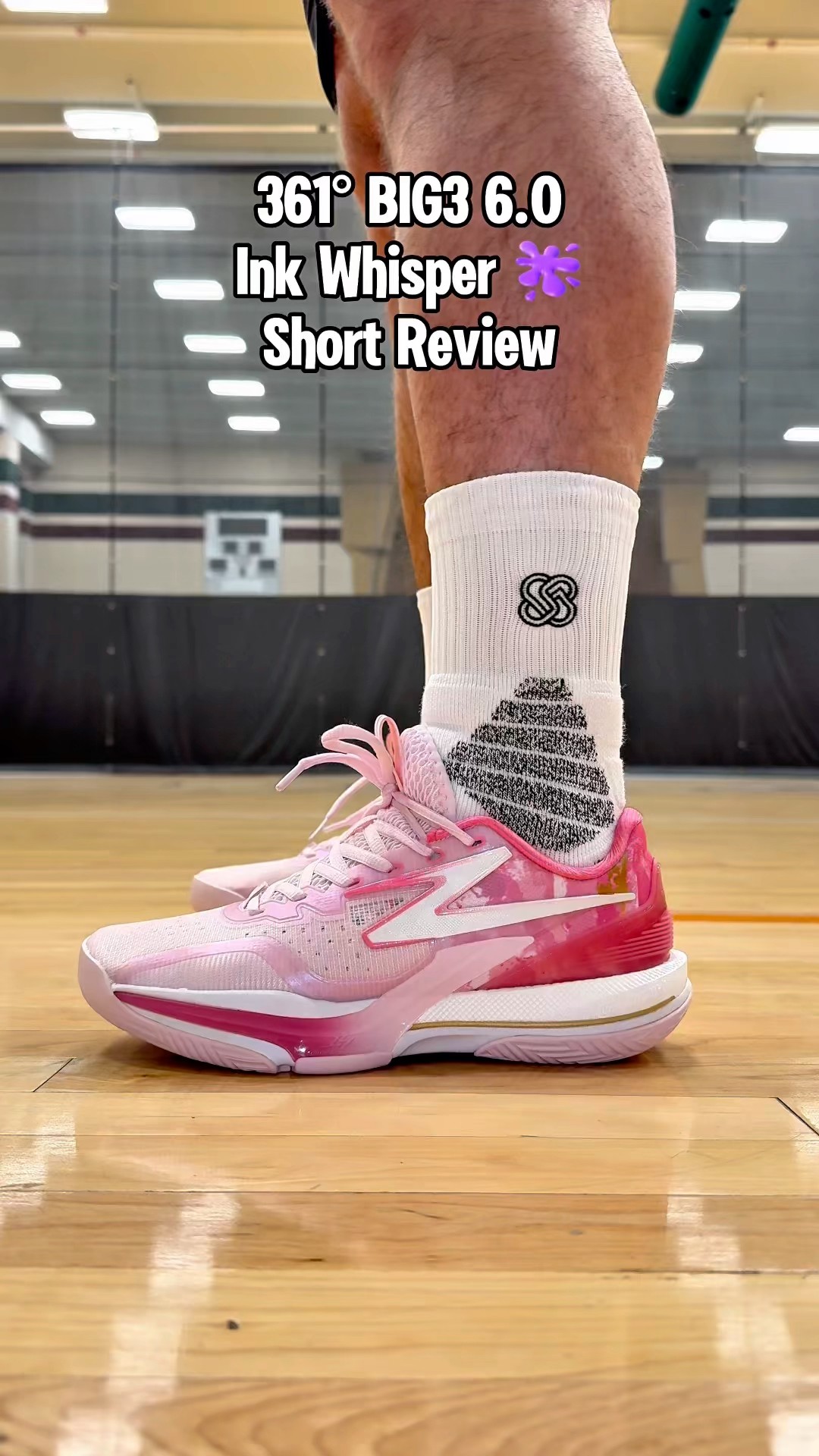 361° BIG3 6.0 “Ink Whisper” ⚡ quiet focus, steady faith #sneakers