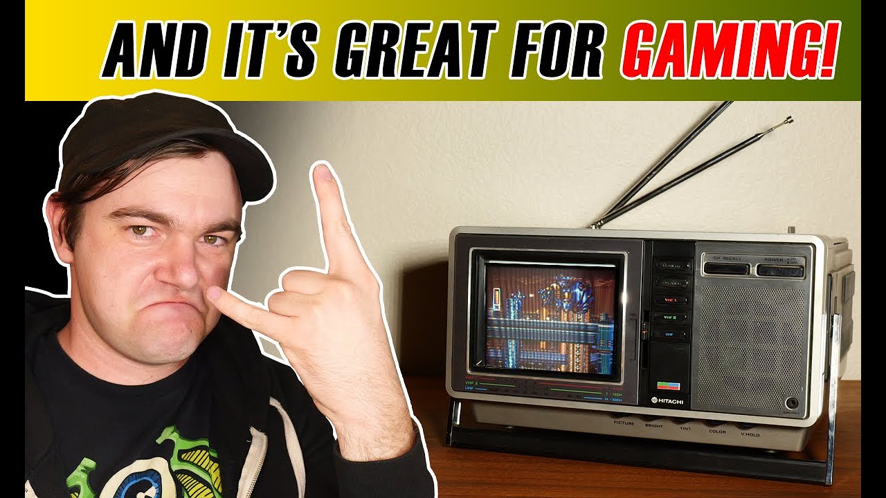 The Hitachi CK-200 Portable TV: Like Netflix in 1983! - YouTube