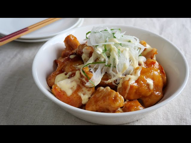 揚げずに簡単！絶品甘酢チキン】豆乳マヨでまろやか仕上げ♡ Sweet