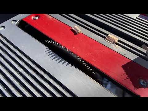 ナカトミ テーブルソー TS-254 - YouTube