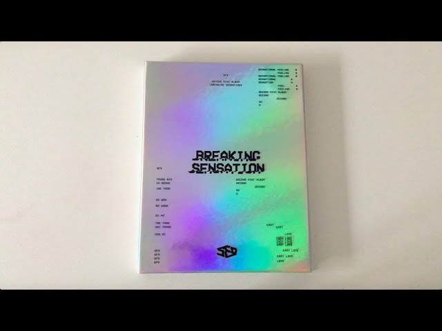 ♡Unboxing SF9 에스에프나인 2nd Mini Album Breaking Sensation