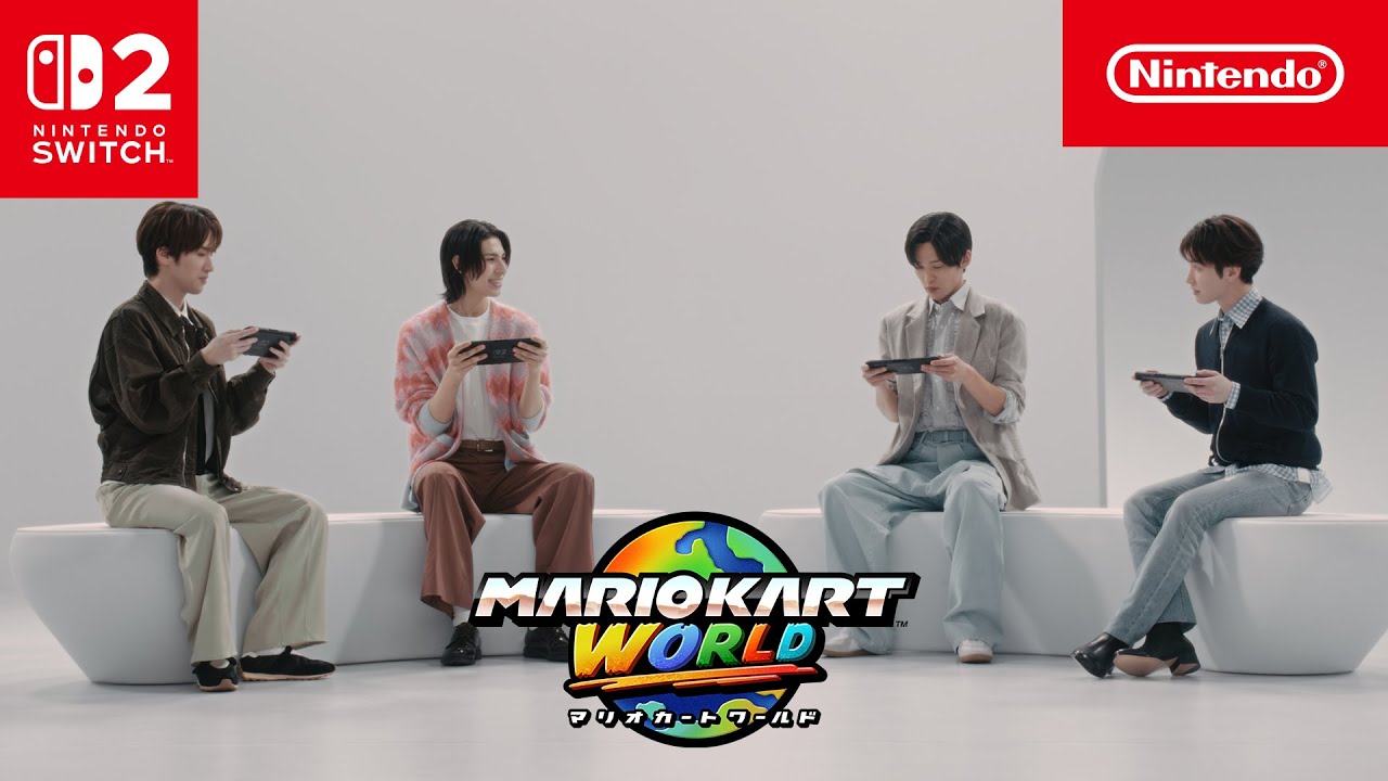 マリオカート ワールド CM ローカル通信篇 - YouTube