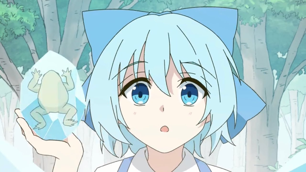 Touhou Project】 Cirno Freezing Frogs Animation (with sound