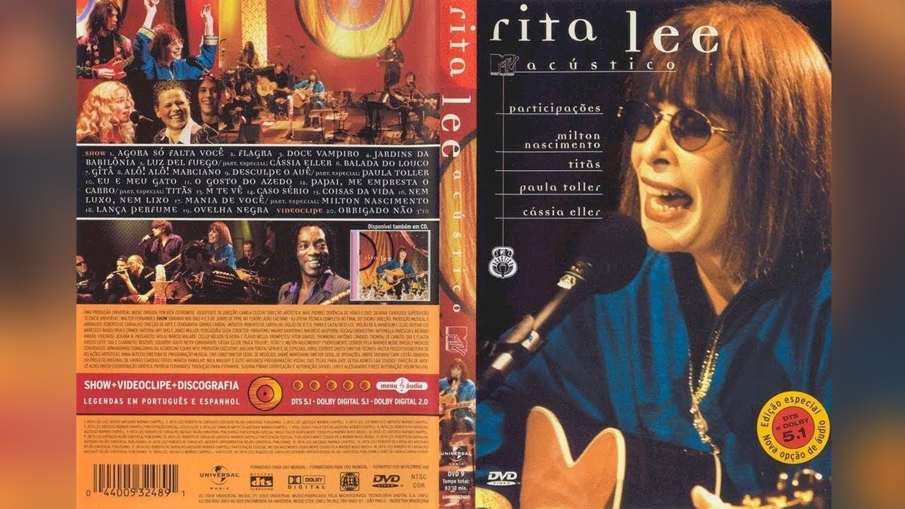 Rita Lee - Acústico MTV - CD Completo HD - YouTube
