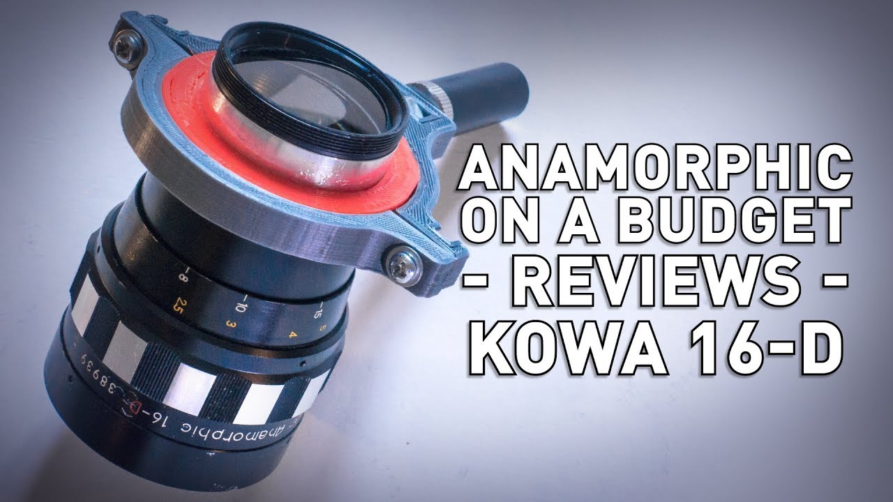 Kowa 16-D - 2x Anamorphic Lens Review - YouTube