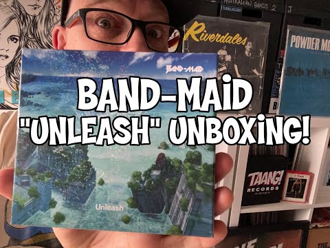 BAND-MAID “Unleash” Unboxing! #BandMaid #Japan #JRock #JapanBand