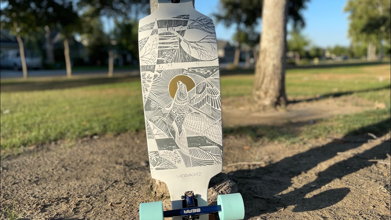 LandYachtz Dropcat Seeker 33: cruising and carving - YouTube