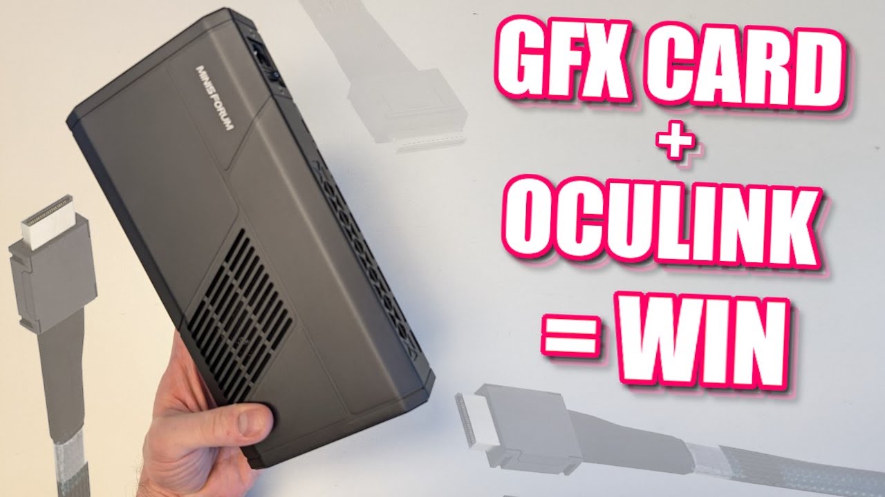 Minisforum MGA1 eGPU Docking Station Review - YouTube